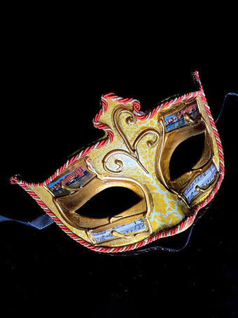 コスプレマスク コスプレアクセサリー 男女兼用 マスク マスク 非パーソナライズ プラスチック ゴールド