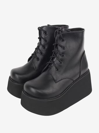 Gothic lolita boots best sale