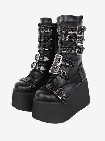 Gothic lolita boots hotsell