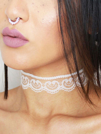 ホワイト ブラック ゴシック ウェディング ネックレス ブラック ウェディング ネックレス