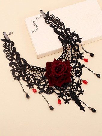 ブラック ゴシック ウェディング ネックレス ブラック ウェディング ネックレス