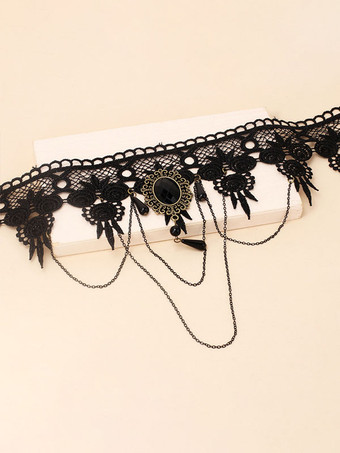 ブラック ゴシック ウェディング ネックレス ブラック ウェディング ネックレス