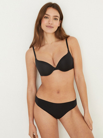 ブラック ブライダル下着 ブラジャーとパンティ 女性用 2ピース ランジェリー