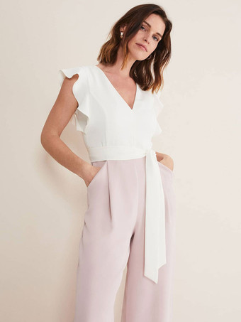 マザードレス Vネック 半袖 Aライン サッシュ 結婚式のゲストドレス 自由なカスタマイズ