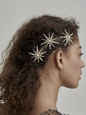 Wedding Headpieces Hairpin Pearl Rhinestone Hair Accessories For Bride
