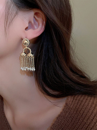 Bridal Earrings Rhinestone Women's Rhinestone Pierced Bridal Jewelry