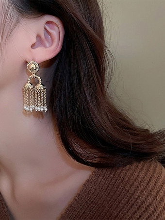 Bridal Earrings Rhinestone Women's Rhinestone Pierced Bridal Jewelry