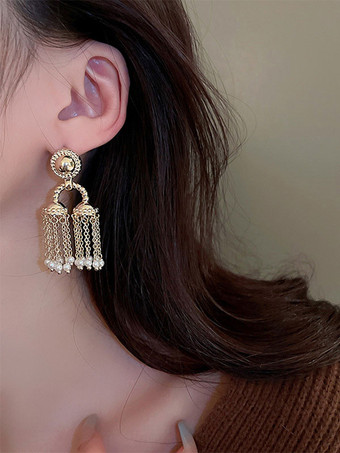 Bridal Earrings Rhinestone Women's Rhinestone Pierced Bridal Jewelry