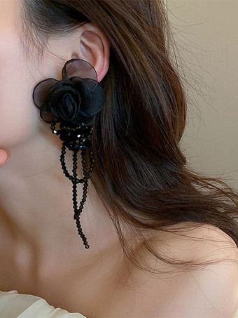 ブライダル イヤリング ラインストーン レディース ラインストーン ピアス ブライダル ジュエリー