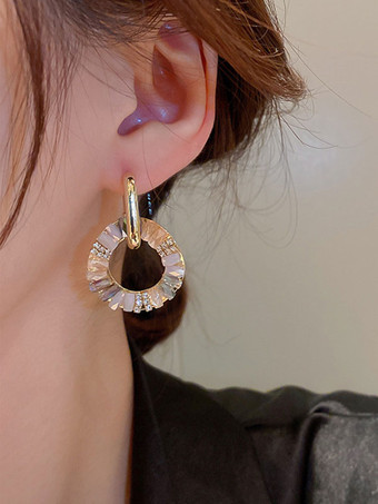 ブライダル イヤリング ラインストーン レディース ラインストーン ピアス ブライダル ジュエリー