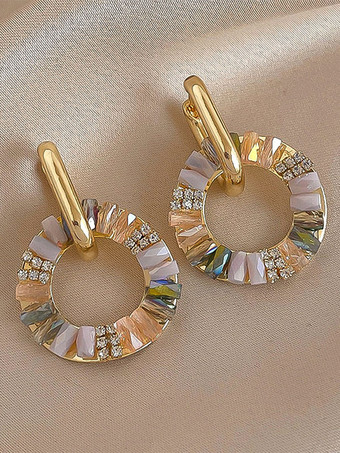 ブライダル イヤリング ラインストーン レディース ラインストーン ピアス ブライダル ジュエリー