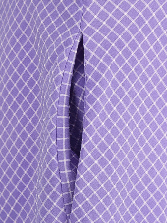 ヴィンテージドレス　1950年代オードリー・ヘップバーン風　ノースリーブ　チェック柄　二次会　お呼ばれ　発表会　ロカビリーワンピース