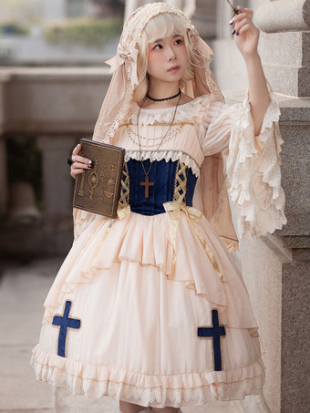 クラシック ロリータ アクセサリー インファンタ ディープ アプリコット ポリエステル アクセサリー その他