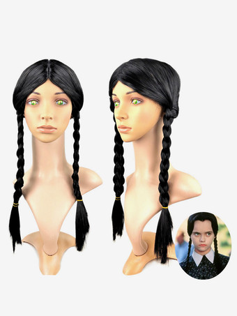 The Addams Family Movie Cosplay Wednesday Cosplay Wigs