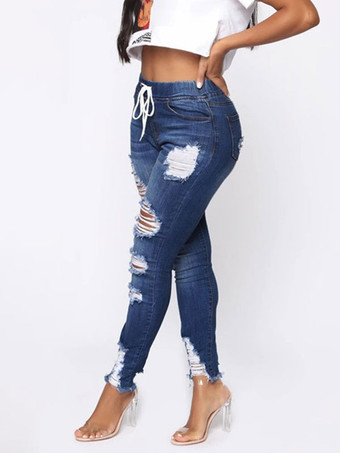 レディース ジーンズ カジュアル コットン ボトムス