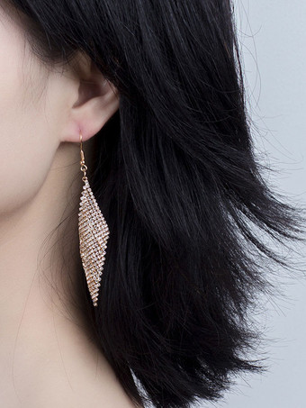 ゴールド ウェディング イヤリング メタル ピアス ウェディング ジュエリー ACC