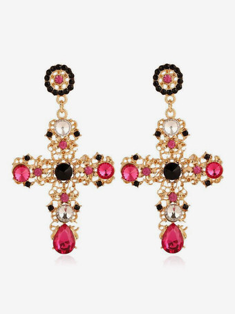 ウェディング イヤリング ラインストーン ピアス ウェディング ジュエリー Acc