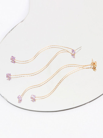 ウェディング イヤリング メタル ピアス ブライダル ジュエリー Acc