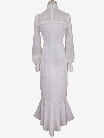 アカデミックロリータ衣装白長袖