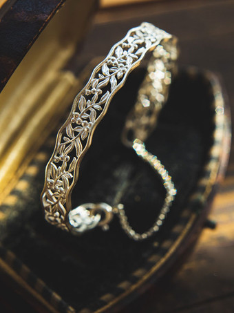 ブレスレット シルバー シルバーメッキ ウェディングアクセサリー