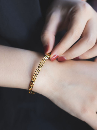 Pulsera nupcial oro cobre boda Acc