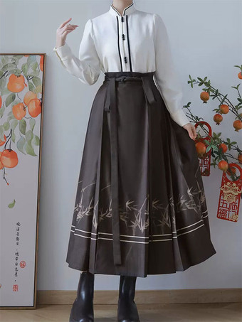 アカデミックロリータ衣装白長袖