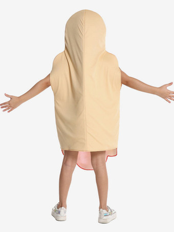 カーニバルファンシーコスチュームキッドファニーコスチュームホットドッグコスプレ