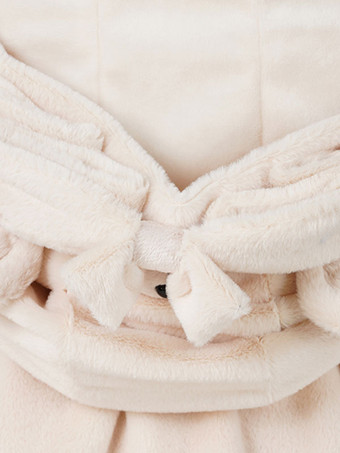 甘いロリータ衣装エクリュ ホワイト長袖アクセサリー