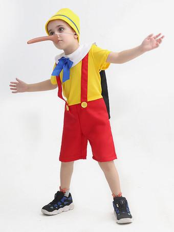 Le avventure di Pinocchio Cosplay Kid Pinocchio Costumi Cosplay 