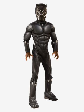 Marvel Comics Black Panther Wakanda Forever Black Panther Kid Cosplay Costumes