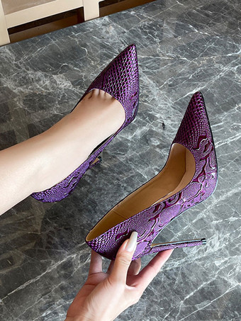 Women's High Heels Slip-On Pointed Toe Stiletto Heel Pumps