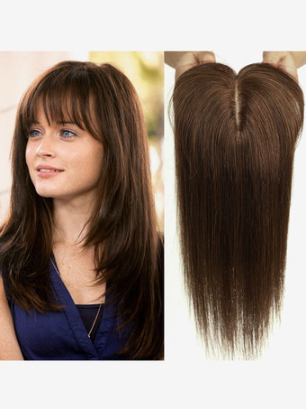 前髪/フリンジが付いている女性のレイヤード乱れた長い人間の毛髪のためのヘアエクステンション
