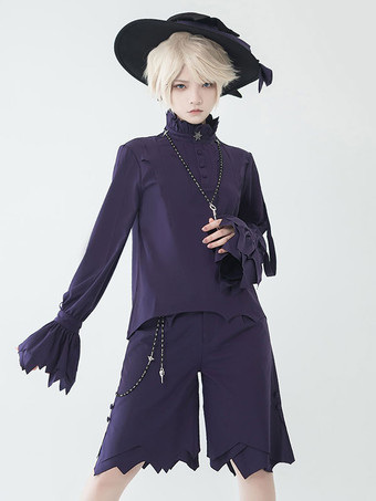 【Pre-sell】 Gothic Lolita Ouji Fashion Lace Shorts
