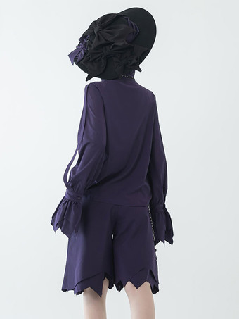 【先行販売】ゴスロリ王子ファッションハイネックシャツ