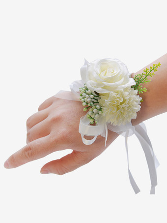 Свадьба Жених Невеста Цветок Цветок на запястье