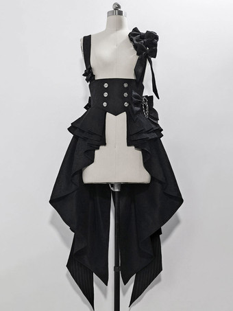 先行販売ゴシック ロリータ アクセサリー ブラック リボン ジャカード ポリエステル その他