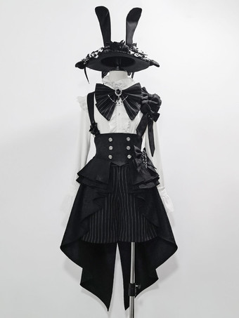 先行販売 ゴシック ロリータ ハット ブラック レース アクセサリー ポリエステル ロリータ アクセサリー