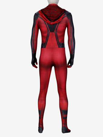 スパイダーマン マイルズ モラレス ゲーム クリムゾン カウル コスプレ スーツ