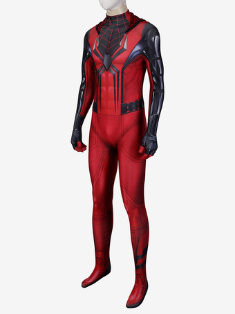 スパイダーマン マイルズ モラレス ゲーム クリムゾン カウル コスプレ スーツ