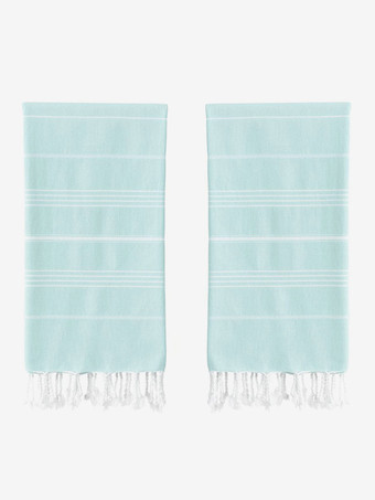 サンドフリー ビーチ タオル ストライプ プリント ショール ラージ サイズ 180*90cm