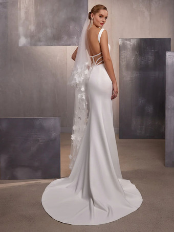 ウェディングベール 1段レース クラシックブライダルベール ブライダルアクセサリー