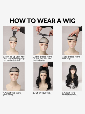 14 インチ ロリータ ウィッグ イメージ ロリータ アクセサリーとして髪の耐熱性繊維を強調