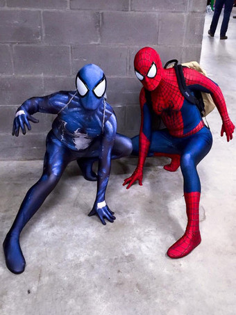 スパイダーマン ヴェノム シンビオート コスプレスーツ