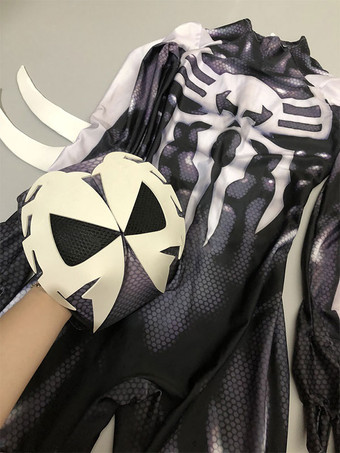 2099 スパイダーマン ブラック＆ホワイトバージョン コスプレスーツ