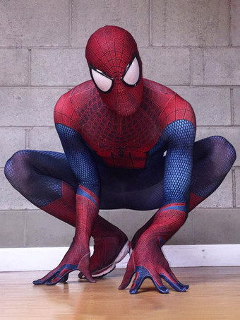 スパイダーマンコスチューム 大人用 アメイジング・スパイダーマン コスプレスーツ
