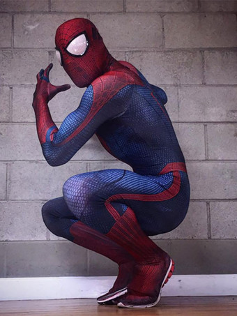 スパイダーマンコスチューム 大人用 アメイジング・スパイダーマン コスプレスーツ