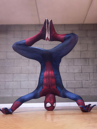スパイダーマンコスチューム 大人用 アメイジング・スパイダーマン コスプレスーツ