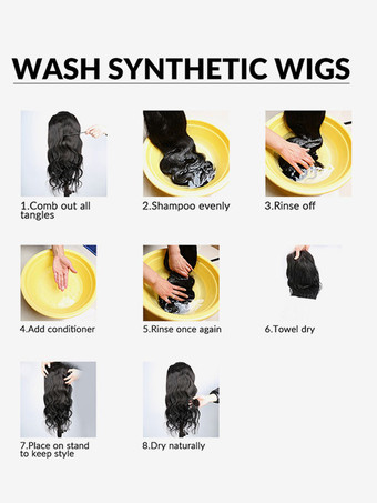 甘いロリータ ウィッグ 茶色がかった黒 ロング 耐熱繊維 乱れたロリータ アクセサリー