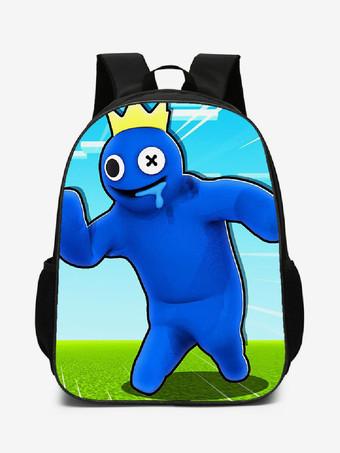 Roblox Rainbow Friends Black Anime Backpacks Poly/Cotton Blend Polyester  Anime Bag Anime Merchandise - Costumeslive.com