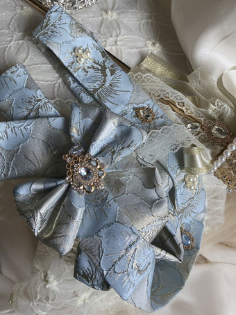 ロリータ ウェディングドレス ロリータ アクセサリー エクリュ ホワイト ポリエステル アクセサリー その他